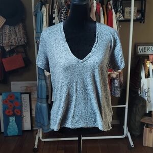 Madewell Gray Short Sleeve Tee